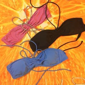 Halter-style bikini top bundle